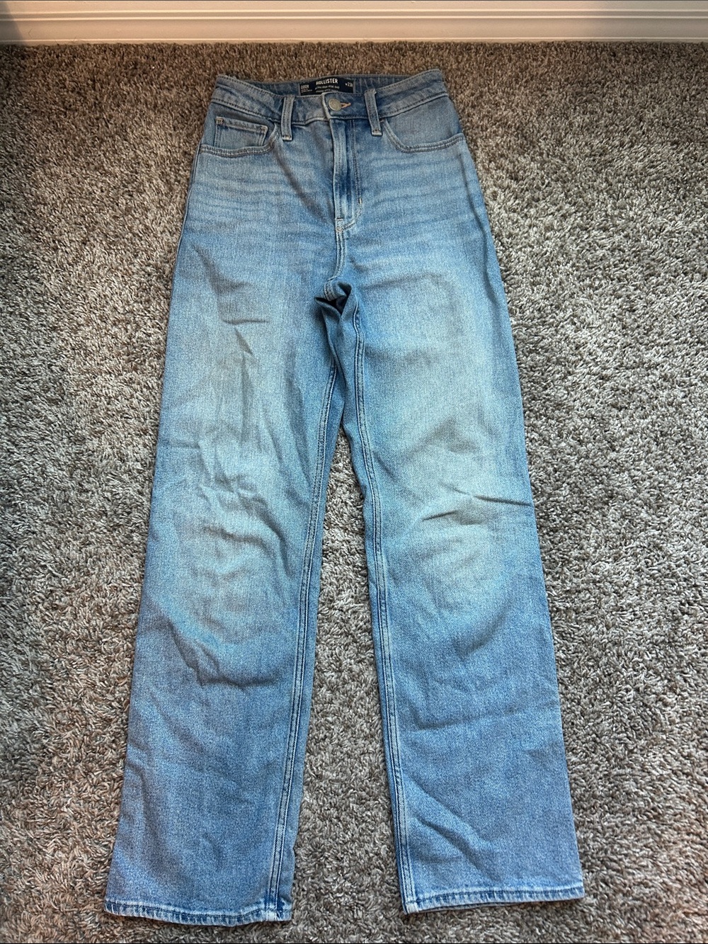 Hollister Ultra High Rise Dad Jeans 000R Size 23R